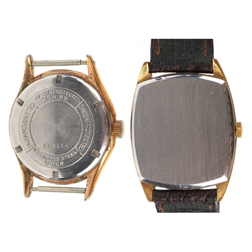 3517 - Four vintage gentlemen's wristwatches including Davar and Mulco.