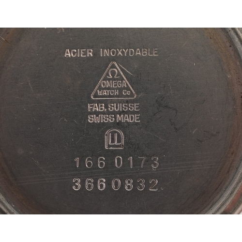 3405 - Omega, a vintage gentleman's Omega automatic wristwatch, the movement numbered 35445617, the dial 31... 