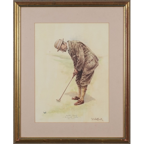 2247 - J. J. Herbert - The Deadly Putter, 20th century British school print, framed and glazed, 38cm x 28cm... 