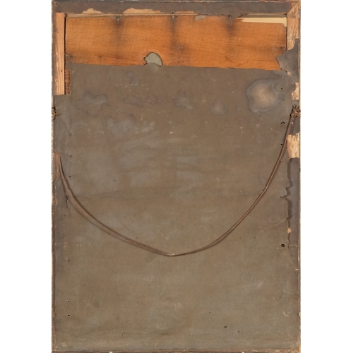 2248 - J. Sayer - Canal scene, 20th century British school watercolour on paper, signed, framed and glazed,... 