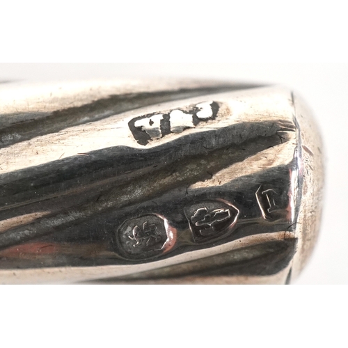 3597 - Villiers & Jackson, a Victorian silver letter opener, Chester 1895, 13cm in length, 11.0g.