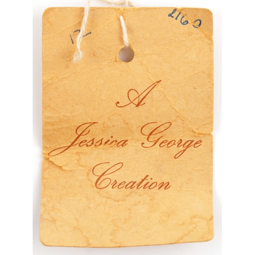 735 - A Jessica George Creation porcelain head English doll - Rachel, with lace clothing, 51cm high.