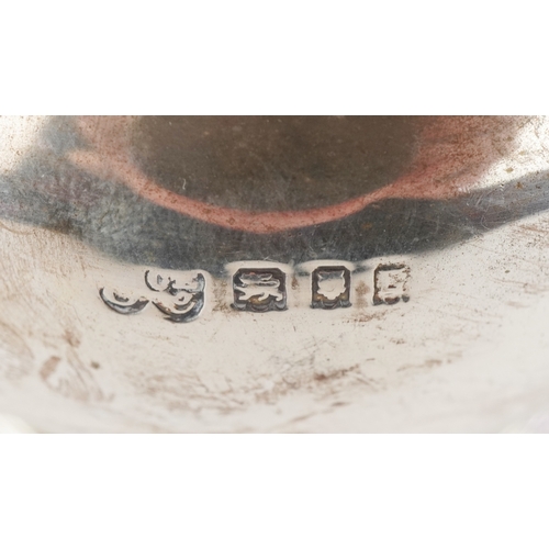 3645 - Edwardian and later silver comprising two bonbon dishes, an open sugar bowl and a napkin ring, vario... 