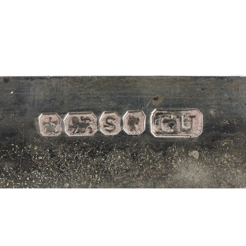 3657 - Victorian and later silver objects comprising two silver and mother of pearl folding pocket knives, ... 