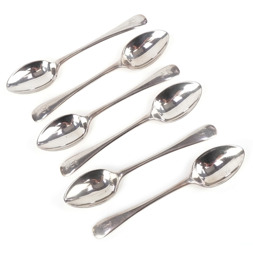 3644 - Victorian and later silver comprising a set of six teaspoons, christening tankard, shell shaped dish... 