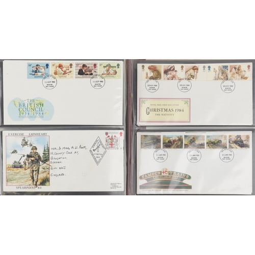 1284 - A very large quantity of 1960s and later British first day covers and presentation packs, first day ... 