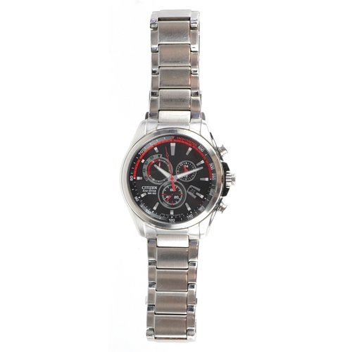 3462 - Citizen, a gentlemen's Citizen WR100 Eco Drive wristwatch, the dial 35mm in diameter.