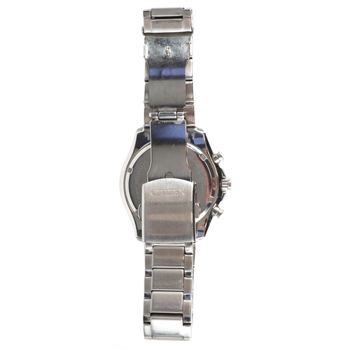 3462 - Citizen, a gentlemen's Citizen WR100 Eco Drive wristwatch, the dial 35mm in diameter.
