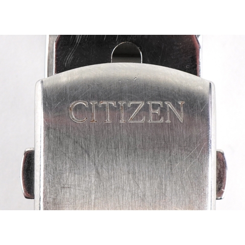 3462 - Citizen, a gentlemen's Citizen WR100 Eco Drive wristwatch, the dial 35mm in diameter.