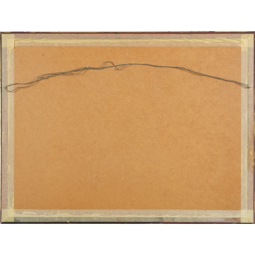 568 - A Chinese silk work embroidery depicting cranes amongst foliage, mounted, framed and glazed, 38cm x ... 