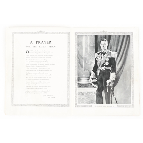 1417 - The Coronation of their Majesties King George VI & Queen Elizabeth official souvenir programme, May ... 