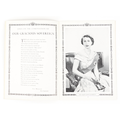1417 - The Coronation of their Majesties King George VI & Queen Elizabeth official souvenir programme, May ... 