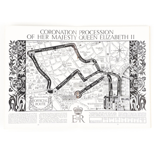 1417 - The Coronation of their Majesties King George VI & Queen Elizabeth official souvenir programme, May ... 