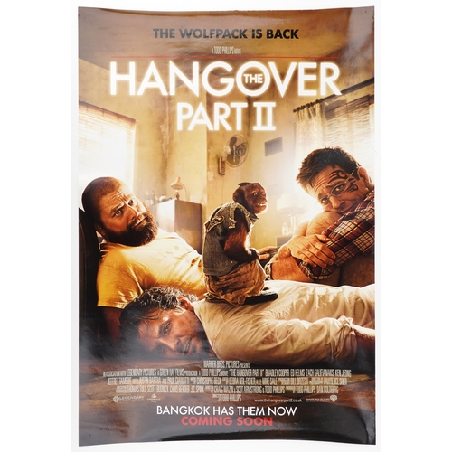 1312 - Six film release posters, comprising Hangover Part 2, A Team, Dorian Grey, The Bounty Hunter, Wrath ... 