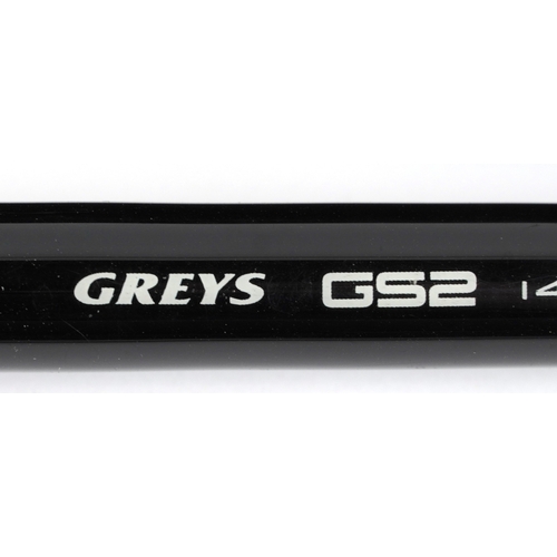 1375 - Vintage and later salmon fly fishing rods, reels and accessories including a tin of flies, Okuma 10/... 