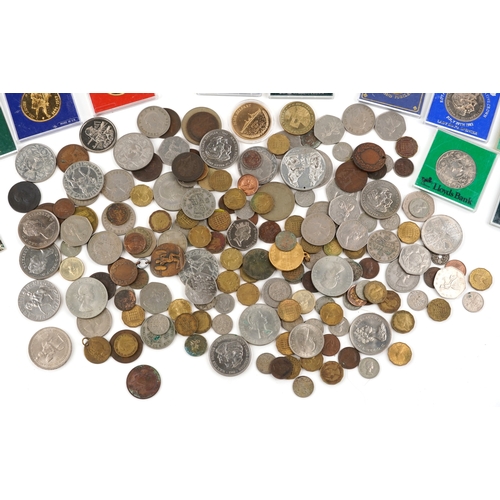 1174 - A large quantity of mainly British 19th century and later coinage including 1953 Coronation crowns, ... 