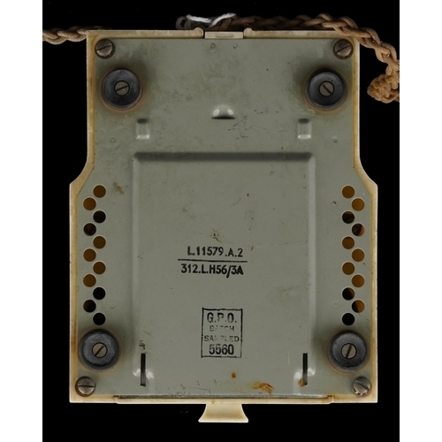 1792 - A vintage cream Bakelite dial GPO telephone.