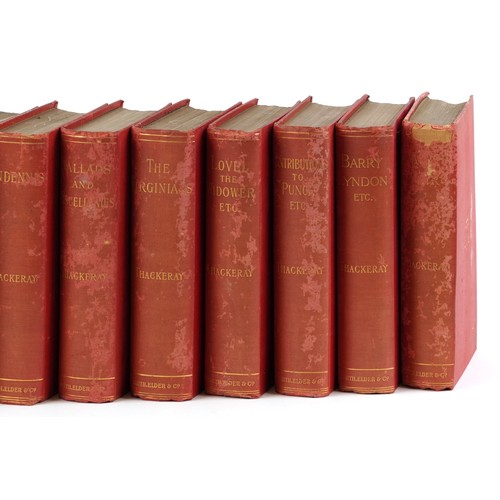 1399 - Thackeray, William. - The Works of William Makepeace Thackeray in thirteen volumes, published by Smi... 