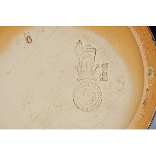 326 - A Royal Doulton stoneware jug commemorating the Coronation of Edward VII & Queen Alexandra, bearing ... 