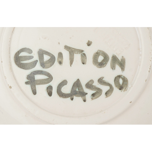 328 - Pablo Picasso - (1881-1973) - Picador, a mid 20th century earthenware circular plate by Edition Pica... 