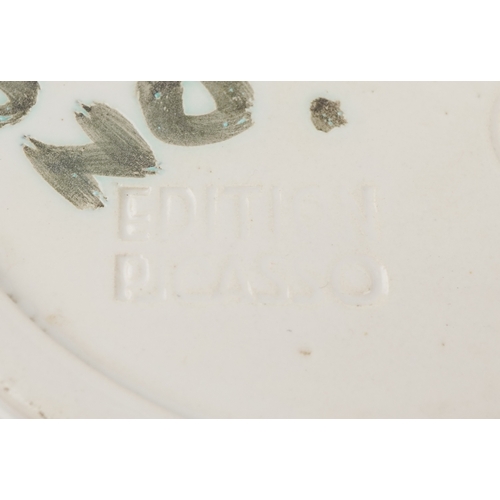 328 - Pablo Picasso - (1881-1973) - Picador, a mid 20th century earthenware circular plate by Edition Pica... 