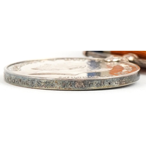 2654 - A British military World War I medal trio with bar, World War II Defence medal and a South Nottingha... 