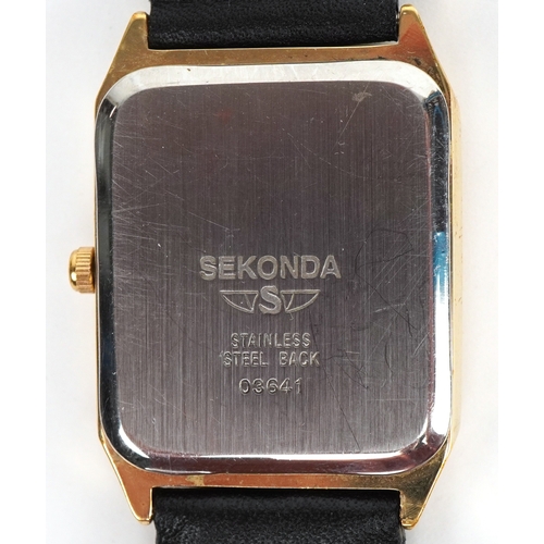 3511 - Nine vintage and later wristwatches including Sekonda and Calcio.