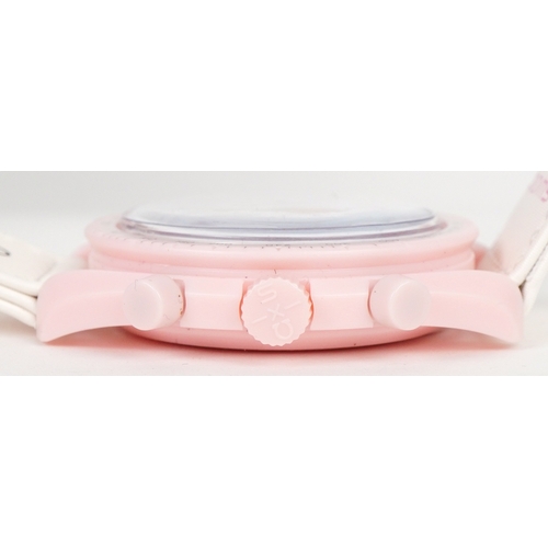 3532 - **WITHDRAWN** Omega by Swatch, a Mission to Venus from the Bio Ceramic MoonSwatch Collection with bo... 