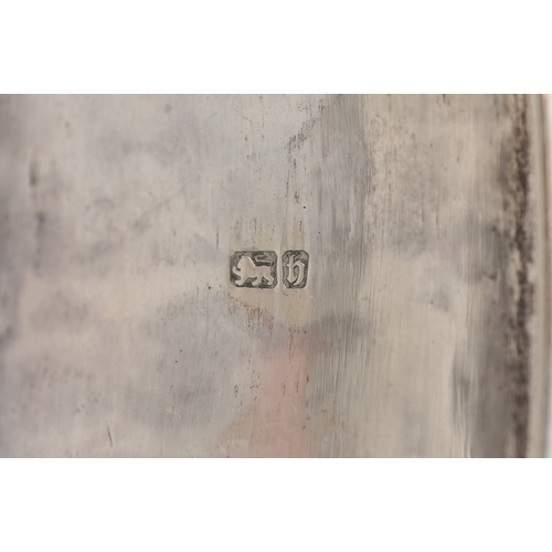 3163 - A Victorian silver bangle with engraved floral decoration, Birmingham 1876 together with a similar e... 