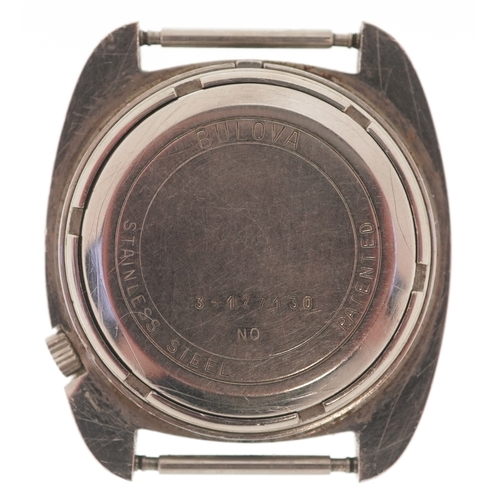 3552 - Bulova, a vintage gentlemen's Bulova Accutron wristwatch, the case numbered 3-177130, the dial 27.0m... 
