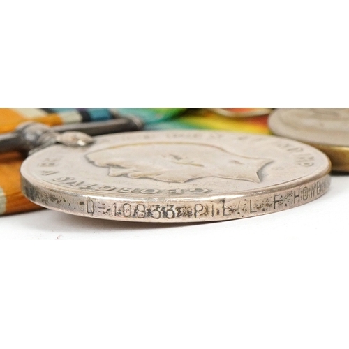 2647 - British military World War I and World War II medals and militaria including a medal group with Indi... 