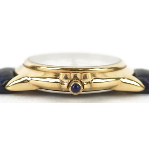 3394 - Yves Saint Laurent, a ladies quartz wristwatch with box and paperwork, the case numbered 505937, the... 