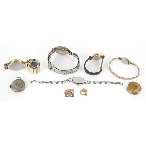 3542 - Vintage and later ladies and gentlemen's wristwatches including Ramona, Rotary, Roamer and an Omega ... 