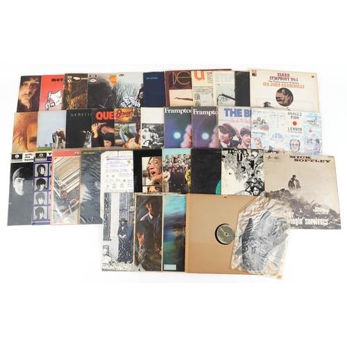 2614 - A collection of vinyl LP records including The Beatles Let It Be and Sgt. Pepper's Lonely Hearts Clu... 