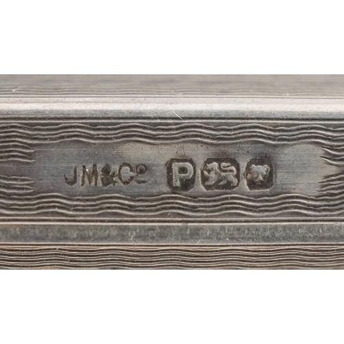 73 - Four engine turned silver propelling pencils including Yard-O-Led, the largest 12.5cm in length.