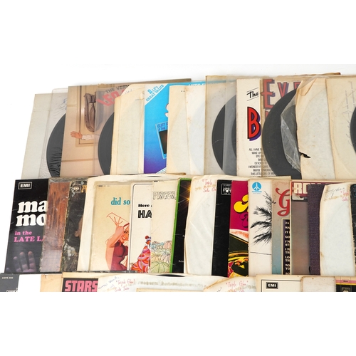 2634 - A collection of vinyl LP records including Brian Eno Before & After Science, Marillion Season's End,... 