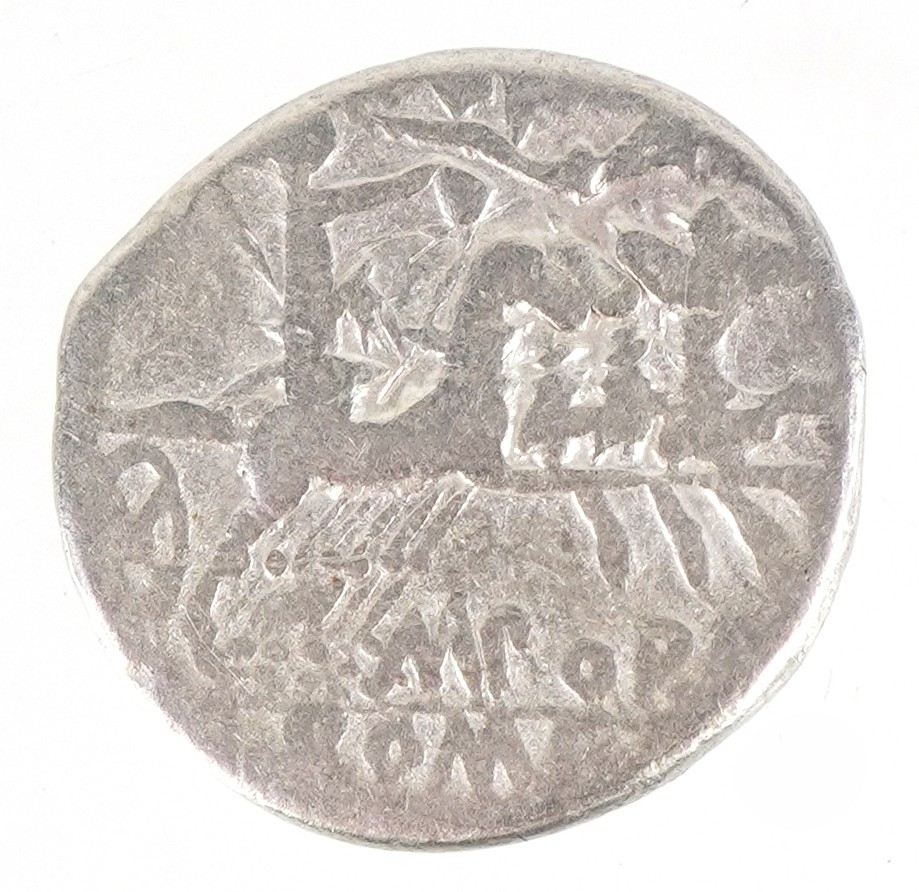 A Roman Republic 111BC/110BC Appius Clodius Claudius Pulcher silver ...