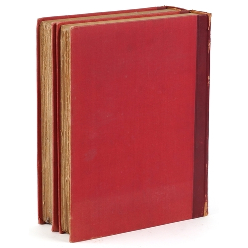 1415 - Fifty Years of Sport at Oxford, Cambridge...vols I&II, published by Walter Southwood& Co, 1913, red ... 