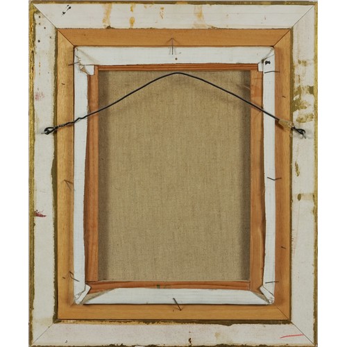 2540 - Claude Quiesse (French B. 1938) - Still life jug of flowers, 20th century French school oil on canva... 