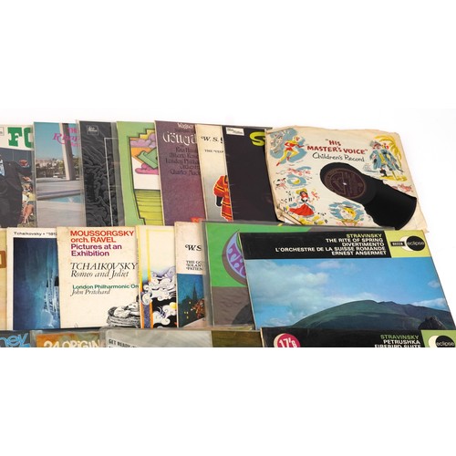 2611 - Vinyl LP records including ABBA, Mainstreet People, The Temptations, Barry White and Stevie Wonder.