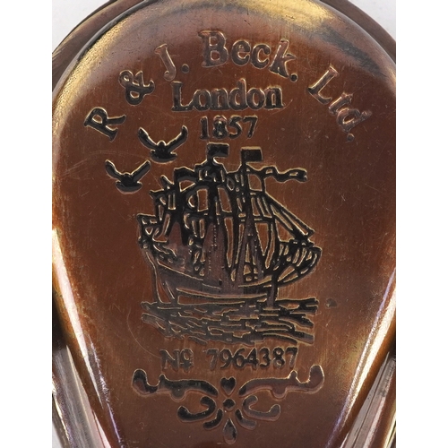 1760 - A naval interest telescope and monocular, the telescope 39cm in length.