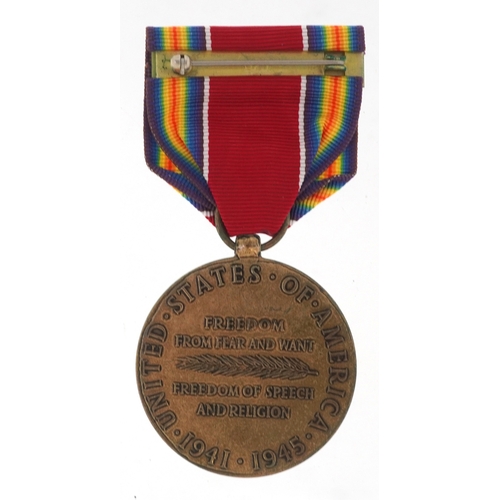 2706 - An American military interest World War II Army Service medal.