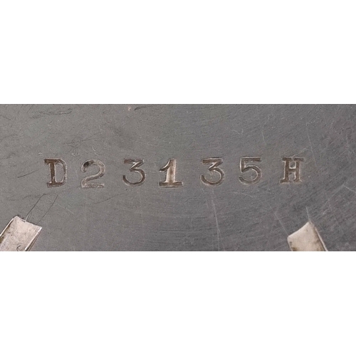 2756 - Buren, a gentlemen's military interest manual wind wristwatch, the case numbered D23135H, the dial 3... 