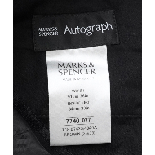 1039 - Wool clothing including a Scottish House cape coat, an Edinburgh Woollen Mill knitted jumper and gen... 