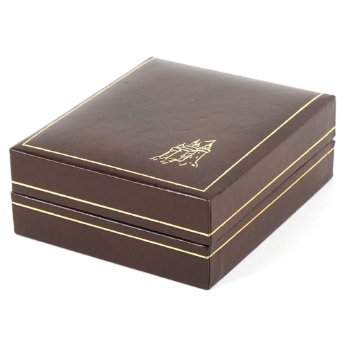 3196 - An unmarked silver amethyst pendant on a silver necklace, 5.9cm high and 50cm in length, total 38.4g... 