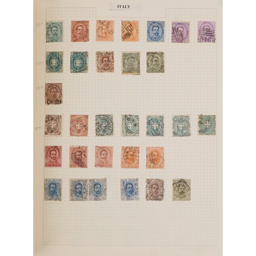 1262 - A large collection of Italian 19th century and later mint and used stamps dating from 1863 to 1968 t... 