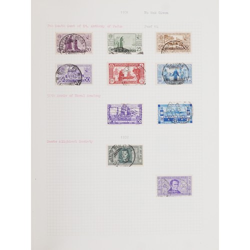 1262 - A large collection of Italian 19th century and later mint and used stamps dating from 1863 to 1968 t... 