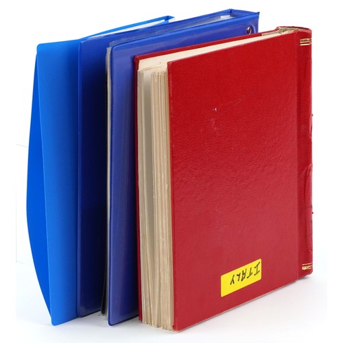 1262 - A large collection of Italian 19th century and later mint and used stamps dating from 1863 to 1968 t... 