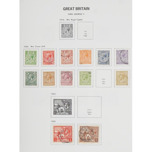 1228 - British 19th century and later line engraved and surface printed stamps including Two Penny Blues, P... 