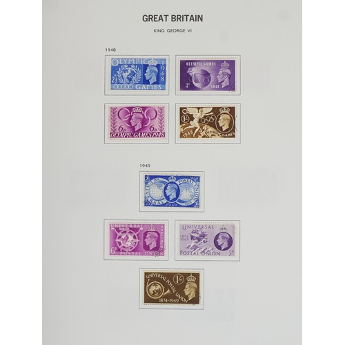 1228 - British 19th century and later line engraved and surface printed stamps including Two Penny Blues, P... 